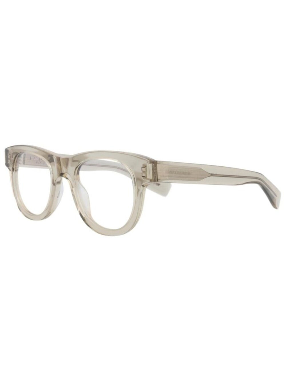New Saint Laurent Women's Eyeglasses Round Oval Recycled Acetate Frame Unisex